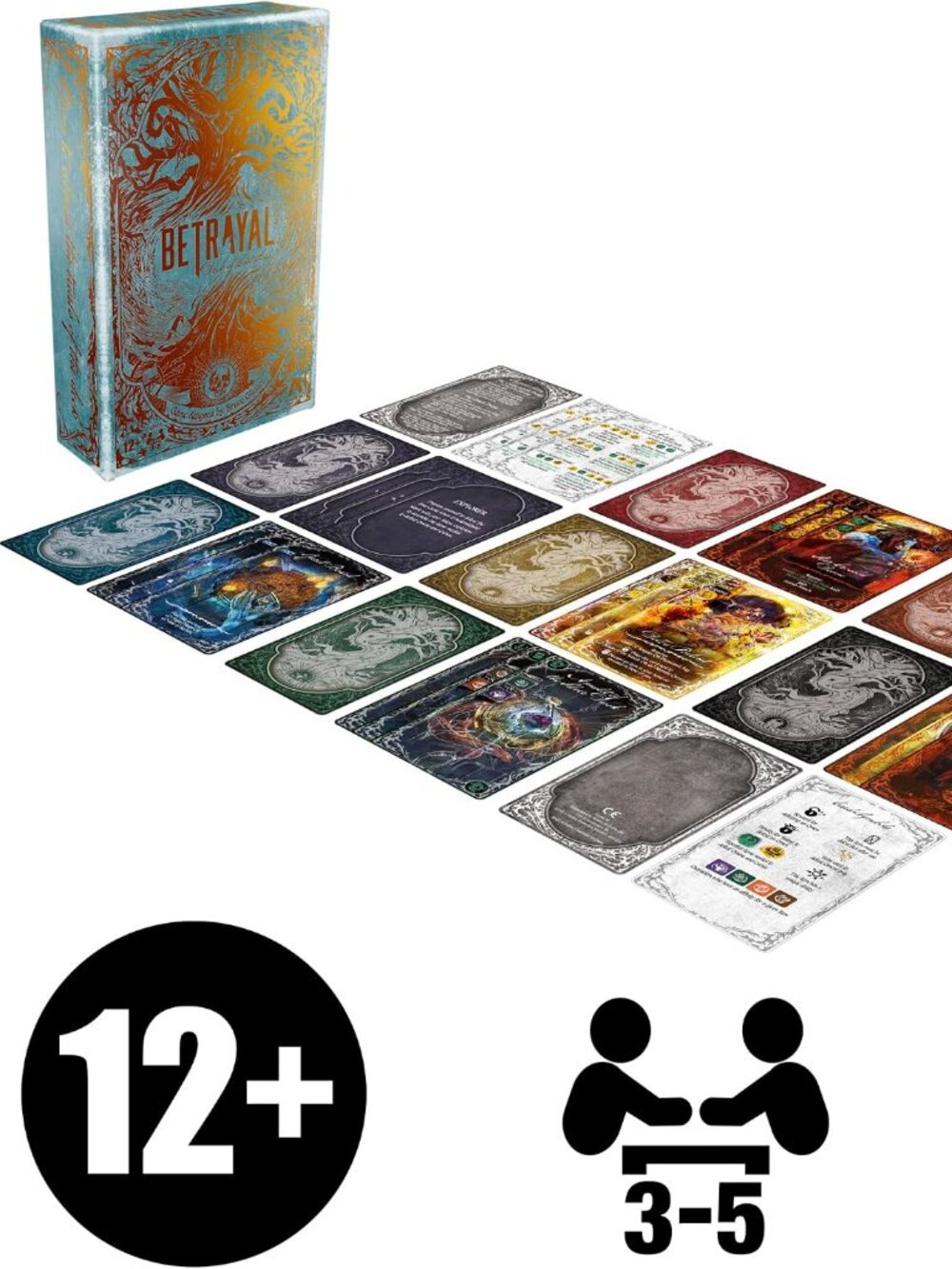 BETRAYAL-DECK OF LOST SOULS Card Game | Tarot-Inspired Secret Roles Game - NEW - Picture 2 of 9